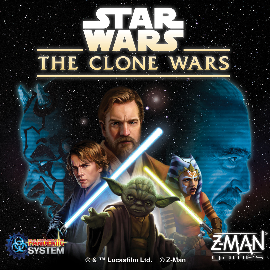 Announcing Star Wars™: The Clone Wars, a new board game from Z-Man